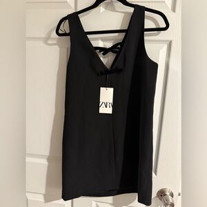 Mini black dress